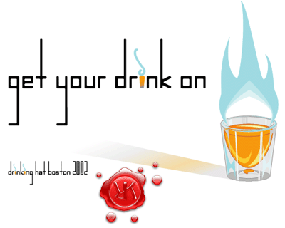 promotional content developed for a drinking hat