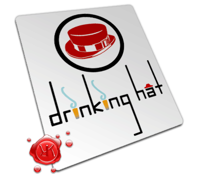 promotional content developed for a drinking hat